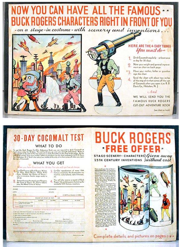 1933 Cocomalt, Buck Rogers 